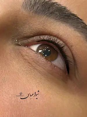 بن مژه و خط چشم