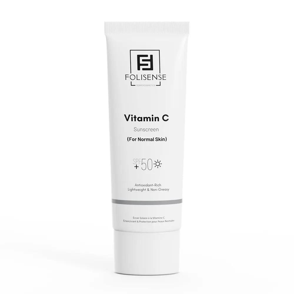 کرم ضد آفتاب ویتامین سی SPF50+ فولیسنس 40 میل