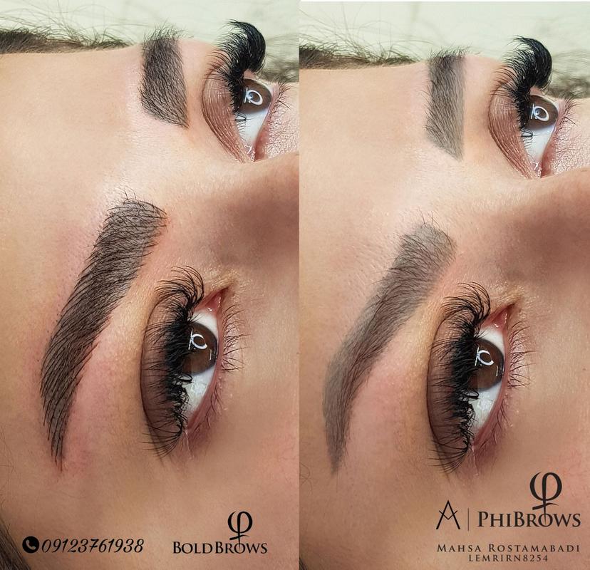 خدمات مژه و ابرو