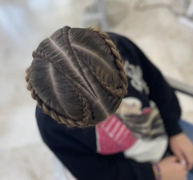 شینیون و بافت مو