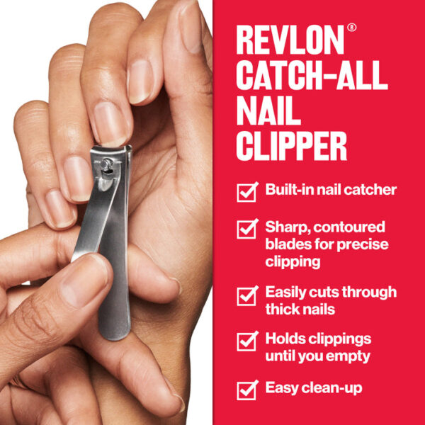 ناخن‌گیر Revlon Catch-All | برش دقیق و راحت ناخن‌ها
