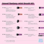 خرید و قیمت ست 10 عددی براش ریل تکنیکس مدل Fantasy Mini Brush